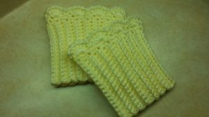 Easy Crochet Boot Cuffs