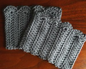 Free Crochet Boot Cuff Pattern