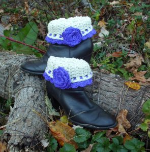 Free Crochet Pattern for Boot Cuffs