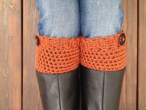 How to Crochet Boot Cuffs