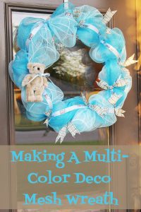 How to Make a Deco Mesh Wreath