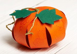 How to Make a Paper Pumpkin