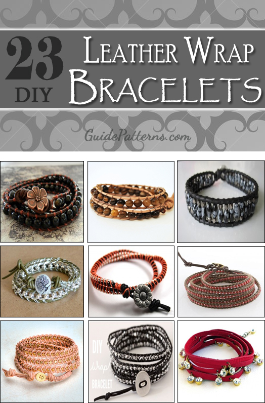 Painted Leather Bracelet D.I.Y. - A Beautiful Mess