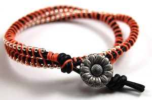 Leather Wrap Bracelet for Women