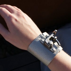 Leather Wrap Cuff Bracelet