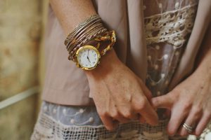 Leather Wrap Watch Bracelet