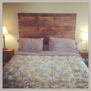 Pallet Headboard Idea