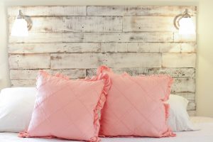 Pallet Wood Headboard