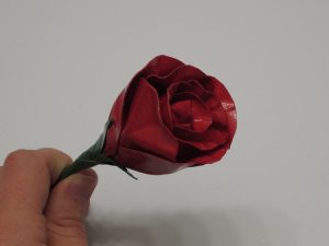 Realistic Duct Tape Rose