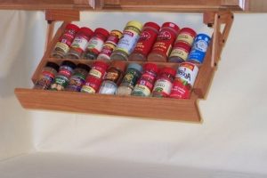 Under Cabinet Spice Rack