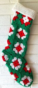 1970's Christmas Stocking Crochet Pattern