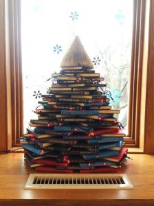 Book Christmas Tree Tutorial