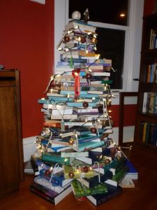 Book Christmas Tree