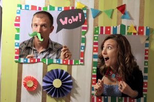 Cardboard Picture Frames for Parties