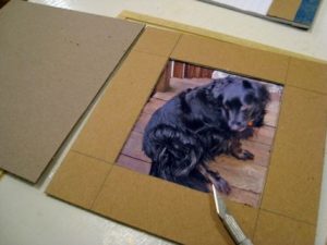 Cardboard Picture Photo Frame