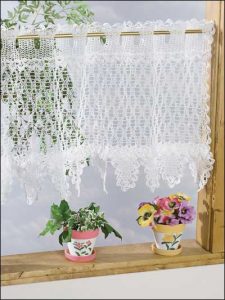 Crochet Lace Curtain