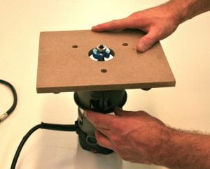 DIY Router Table Insert Plate