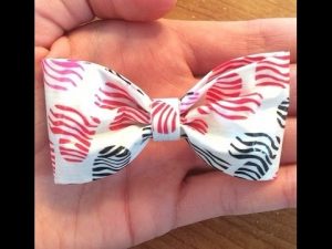Duct Tape Bow Tutorial