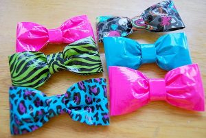 Duct Tape Hair Bows
