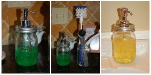 How to Make Mason Jar Soap Dispensers