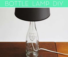 How to Make a Lamp Out of a Wine Bottle