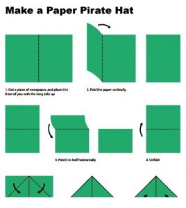How to Make a Paper Hat Out of Newspaper