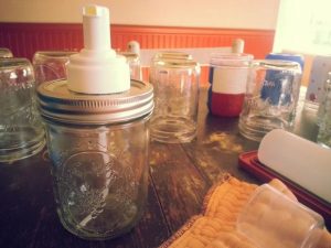 Mason Jar Pump Lid