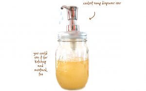 Mason Jar Soap Dispenser Instructions