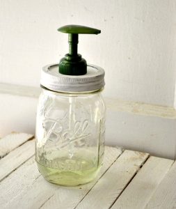 Mason Jar Soap Dispenser Lid