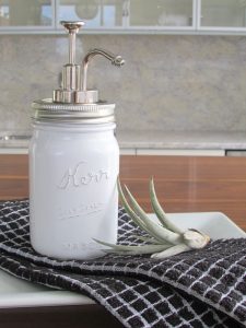 Mason Jar Soap Dispenser Picture