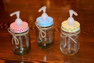 Mason Jar Soap Dispenser Twine