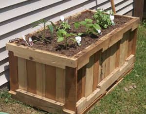 Pallet Garden Box Planter Plan