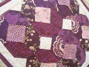 Purple Patchwork Quilt