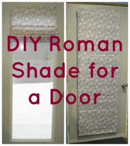 Roman Shades DIY