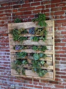 Vertical Garden Pallet Planter