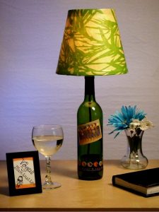 Wine Bottle Lamp Shade