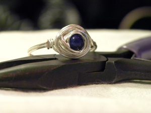 Wire Wrapped Bead Ring