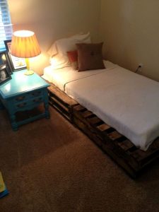 Wooden Pallet Bed Frame