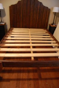 Wooden Slat Bed Frame