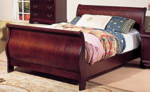 Wooden Sleigh Bed Frame