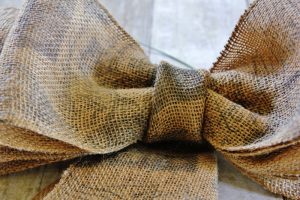 Burlap Bow