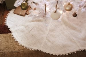 Burlap Christmas Tree Skirt Pattern