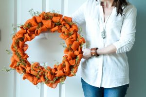 Burlap Wreath DIY