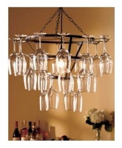 Chandelier Wine Glass Holder