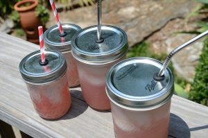 DIY Mason Jar Cups