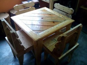 DIY Square Dining Table