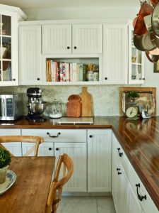 DIY Wooden Kitchen Countertop