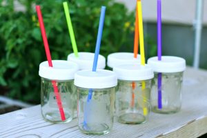 Disposable Plastic Mason Jar Cups