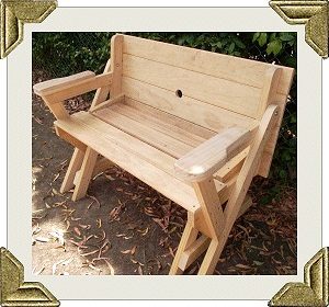 Foldable Wooden Picnic Table
