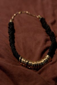 Gold Rope Chain Necklace